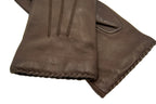 Masullo1932 guanto da donna Orlo in nappa ovina con orlo cucito a mano, vista 2