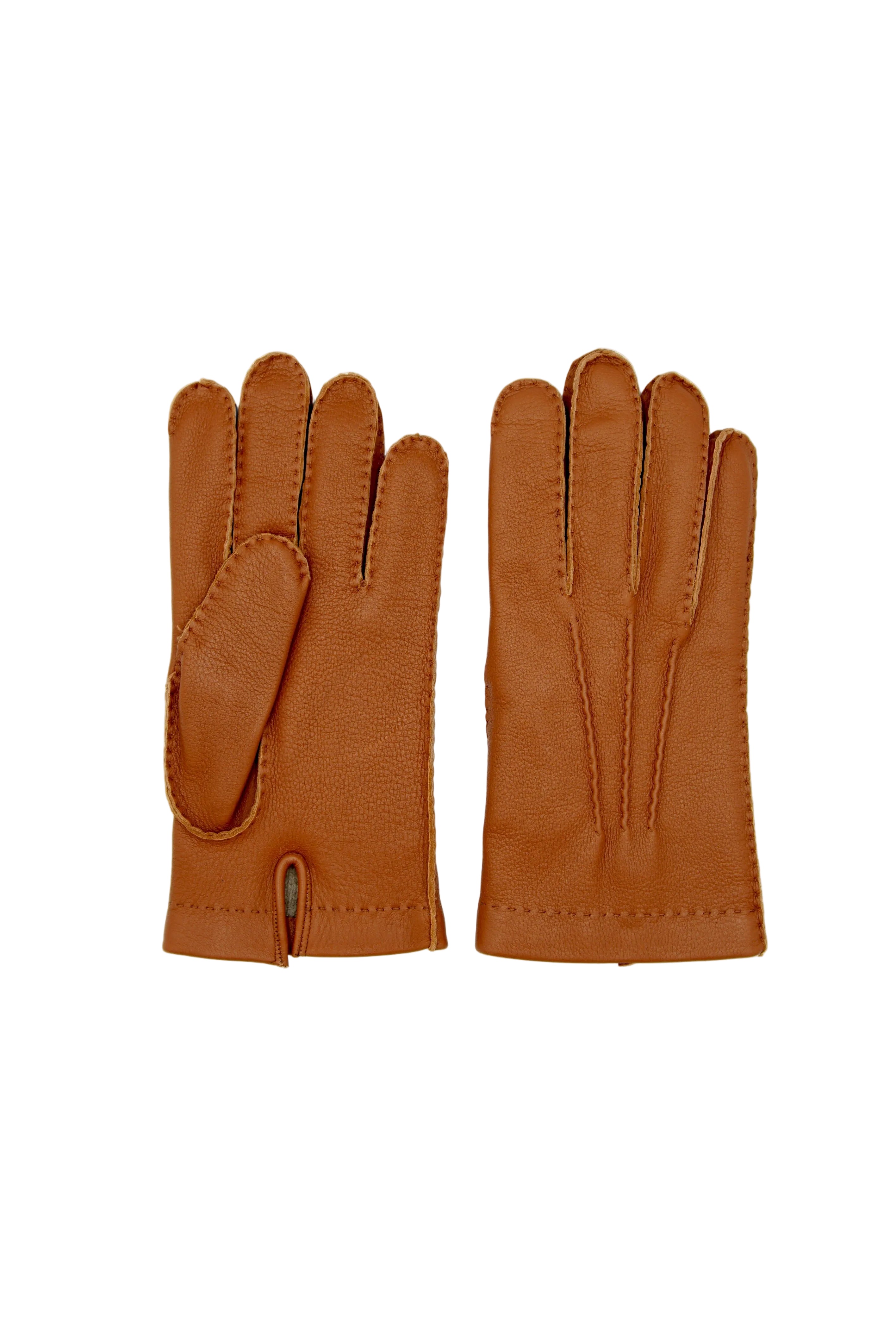 Masullo1932 Selva men’s deerskin cashmere-lined glove view 4