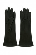 Masullo1932 guanto lungo da sera da donna Sera in suede, colore Nero, vista 1