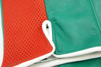 Masullo1932 guanto da donna Emblema in nappa ovina con dettaglio tricolore italiano, vista 2