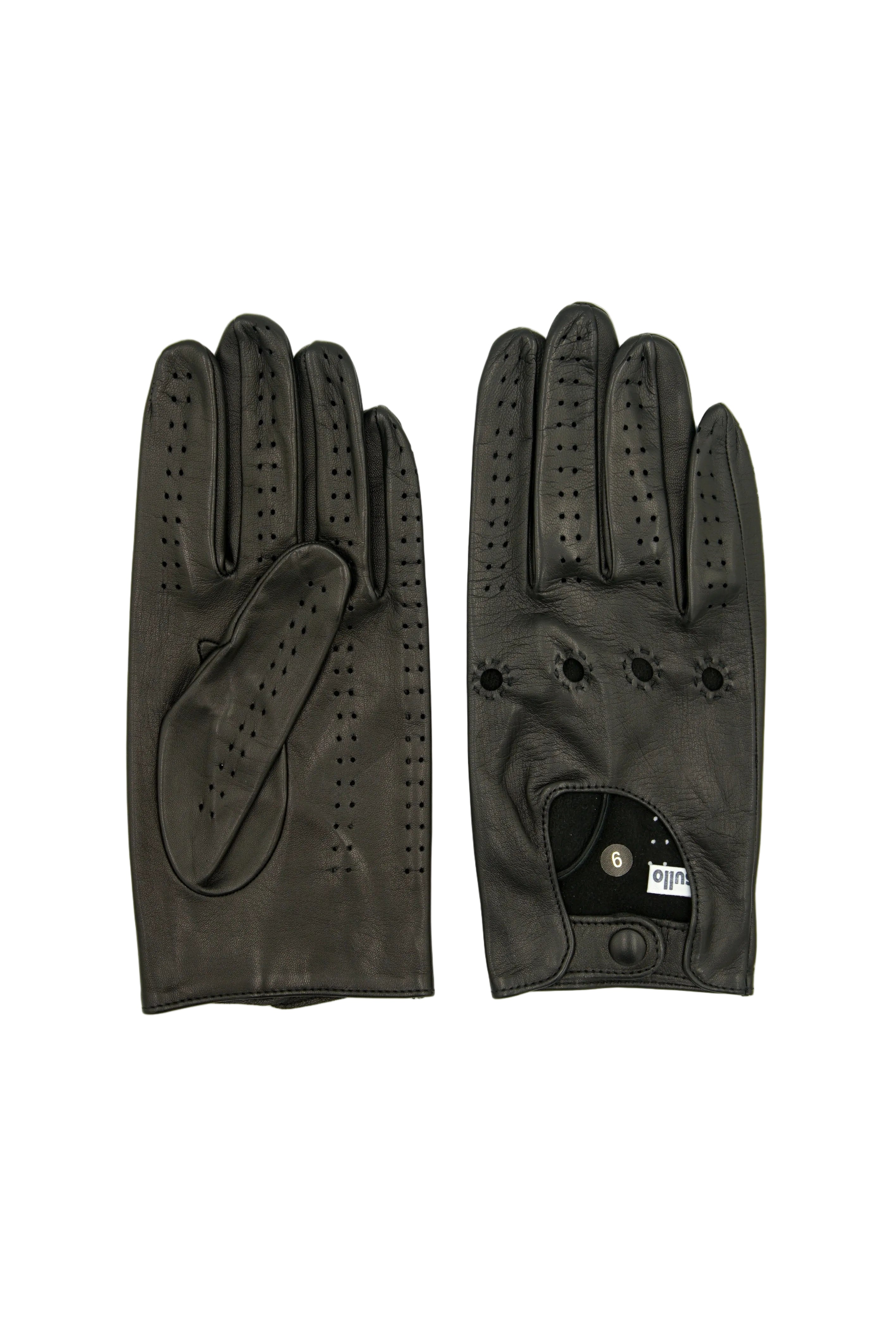 Masullo1932 Tenuta men’s full-finger leather driving glove view 4