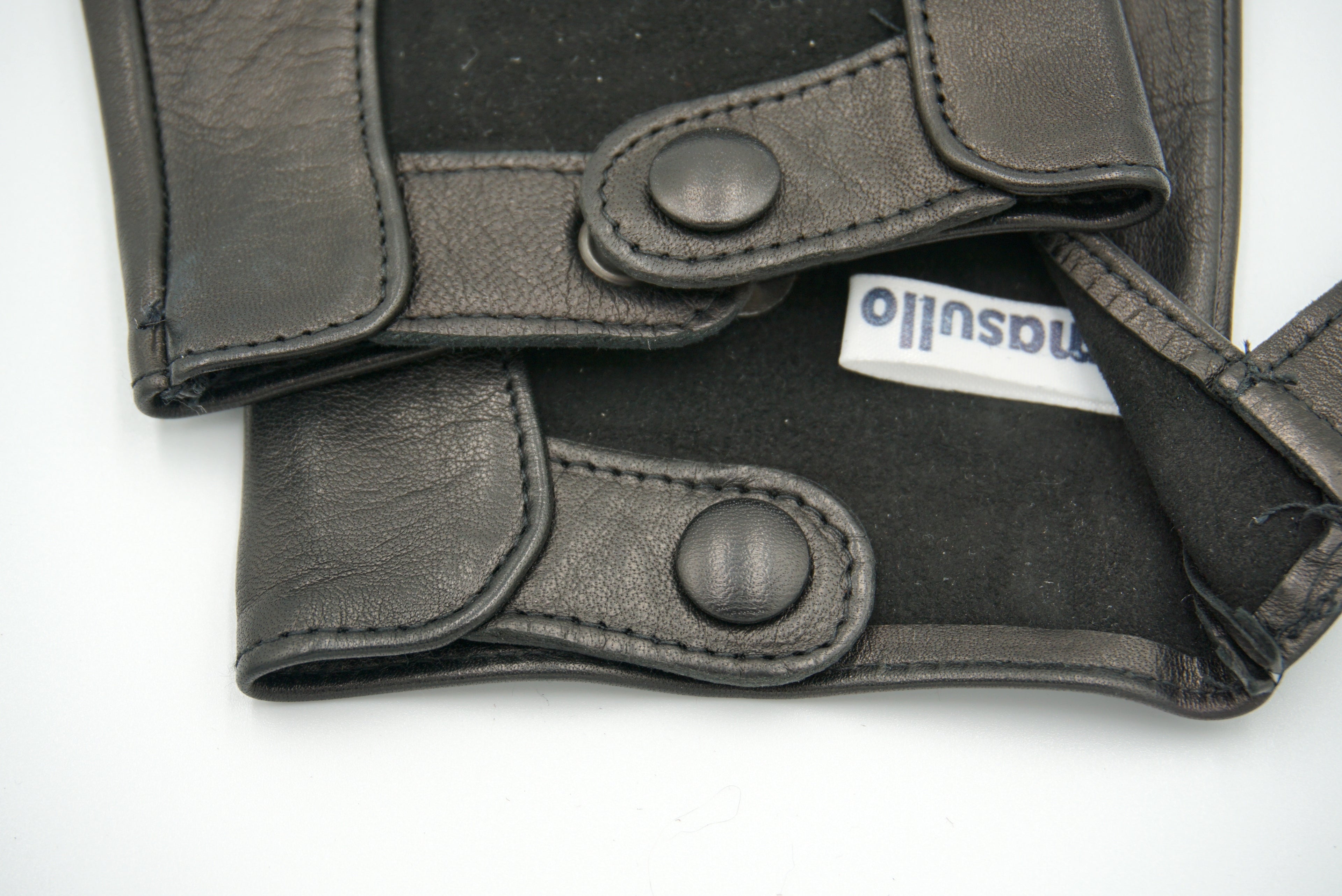 Masullo1932 Tenuta men’s full-finger leather driving glove view 5