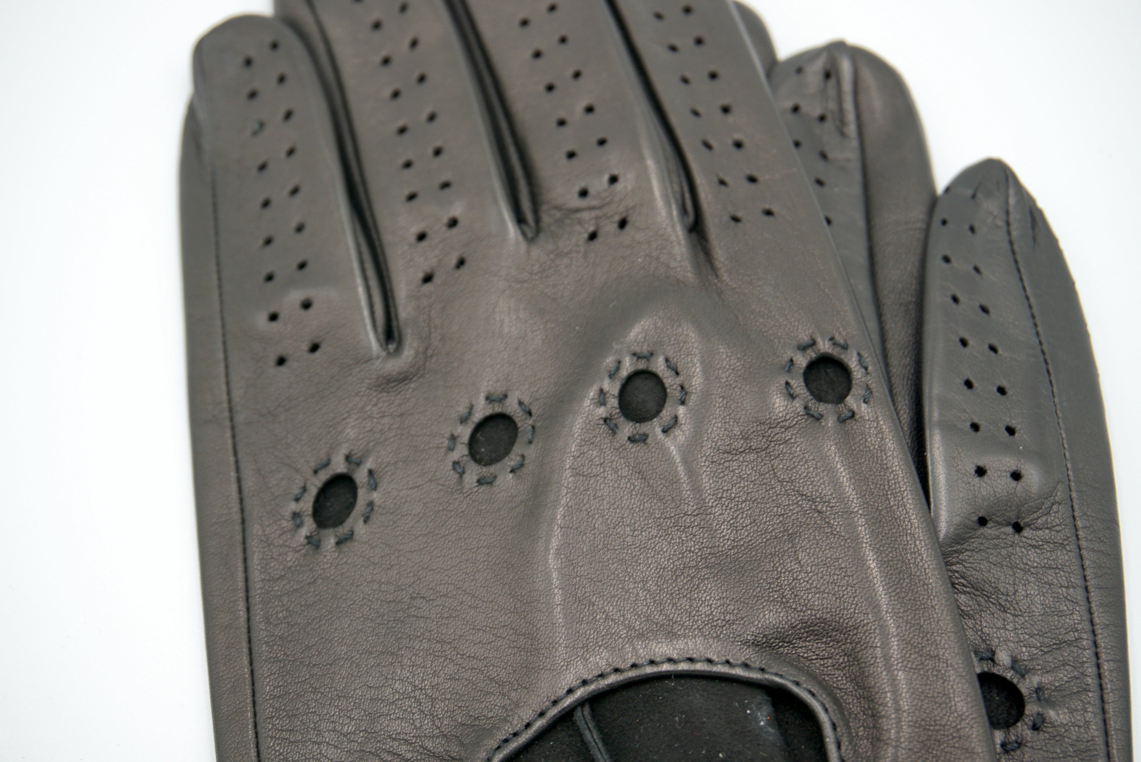 Masullo1932 Tenuta men’s full-finger leather driving glove view 6