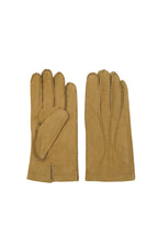 Masullo1932 guanto da uomo Terra in nubuck foderato in cashmere, colore Tortora, vista 1