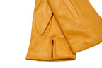 Masullo1932 guanto da donna Trama in nappa ovina foderato in lana con spacco al polso, vista 2