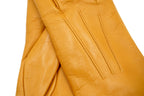 Masullo1932 guanto da donna Trama in nappa ovina foderato in lana con spacco al polso, vista 3