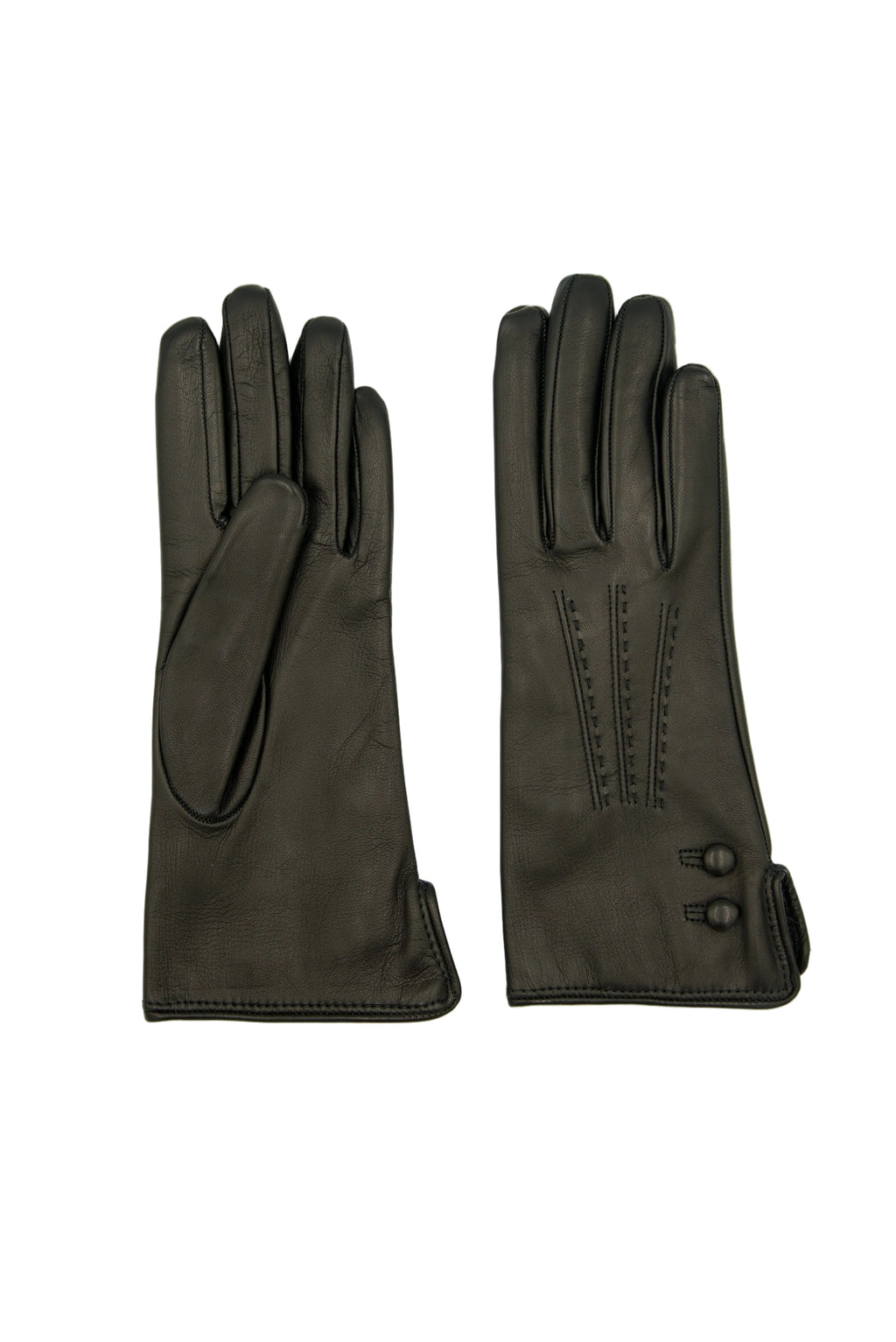 Masullo1932 guanto formale da donna Udienza in nappa ovina con chiusura a due bottoni, colore Nero, vista 1
